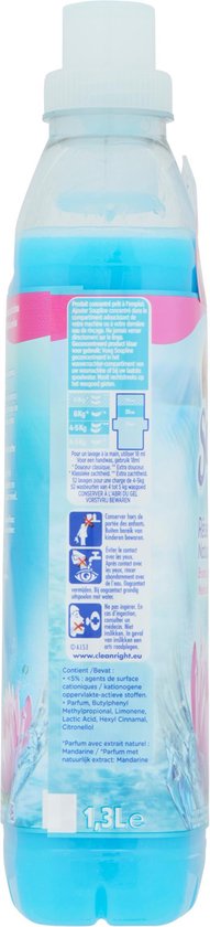 Soupline Nature Dream Mist of Freshness Assouplisseur de tissus concentré 3  x 1,3 L