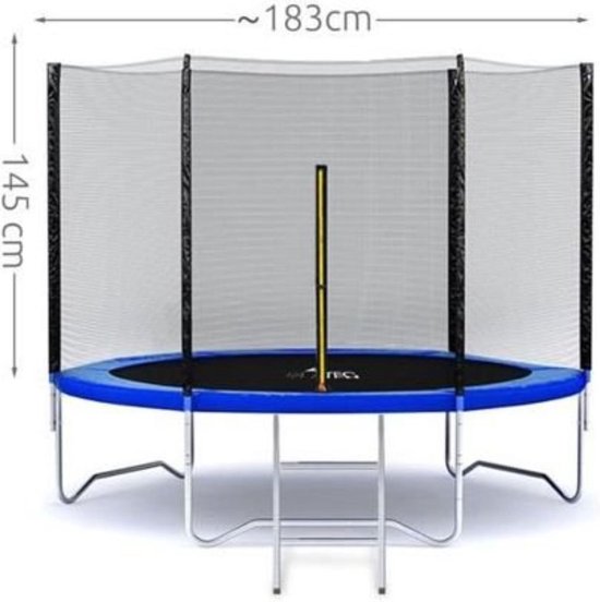 EASTWALL - Veiligheidsnet voor trampoline - Diameter 183 cm - EU (veiligheid) productie