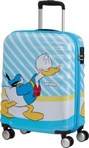 American Tourister Kinderkoffer - Wavebreaker Disney Spinner55/20 Disney (Handbagage) Donald Blue Kiss
