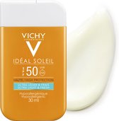 Vichy Idéal Soleil Pocket Size Zonnebrand SPF50  - 30 ml- Hydrateert