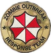 Resident Evil Zombie Outbreak * Response Team patch embleem Airsoft patch embleem met klittenband Camo