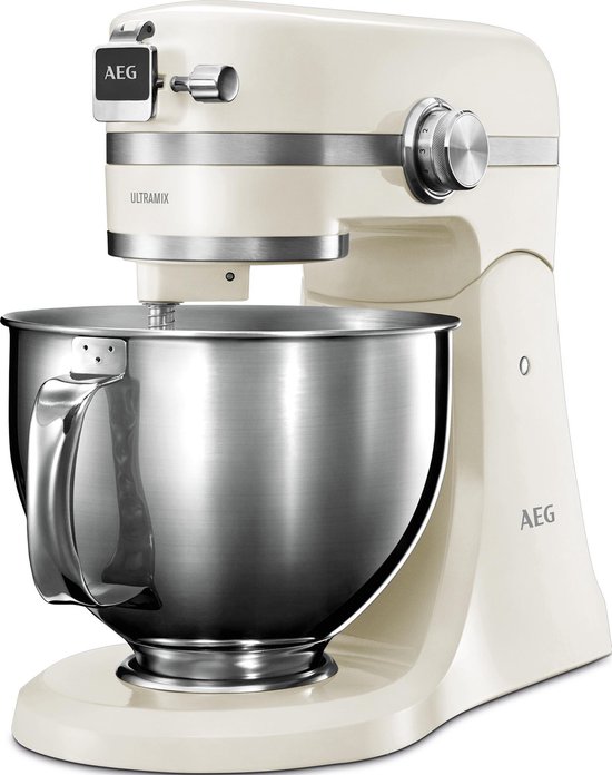 AEG UltraMix KM4100 - keukenmachine- Crème | bol.com