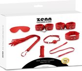 Zenn - 10 delige bondage set - Rood