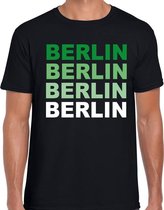 Berlin / Berlijn t-shirt zwart voor heren 2XL