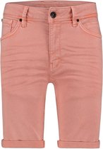 Purewhite -  Heren Slim Fit    Korte Broek  - Oranje - Maat 31