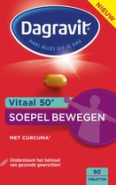 Dagravit Vitaal 50+ Soepel Bewegen - Multivitamine - 60 tabletten