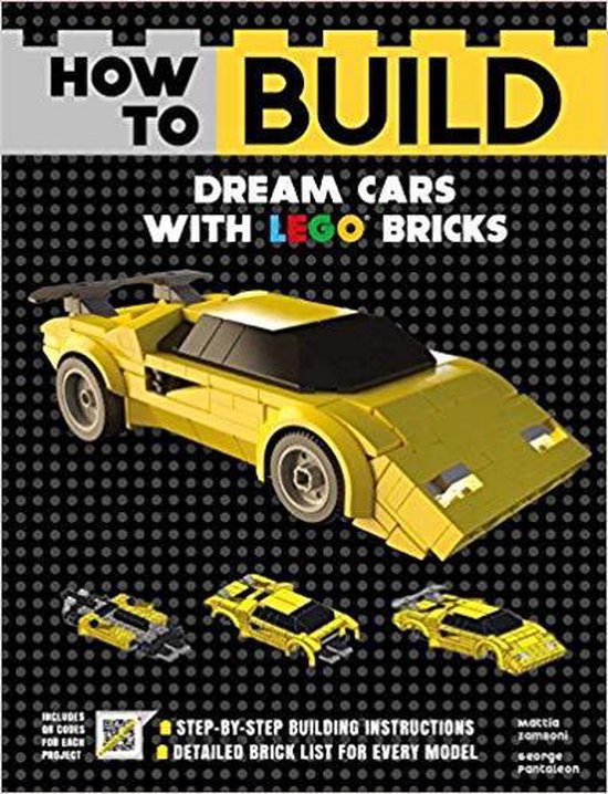 How to Build Dream Cars with Lego Bricks - cover
