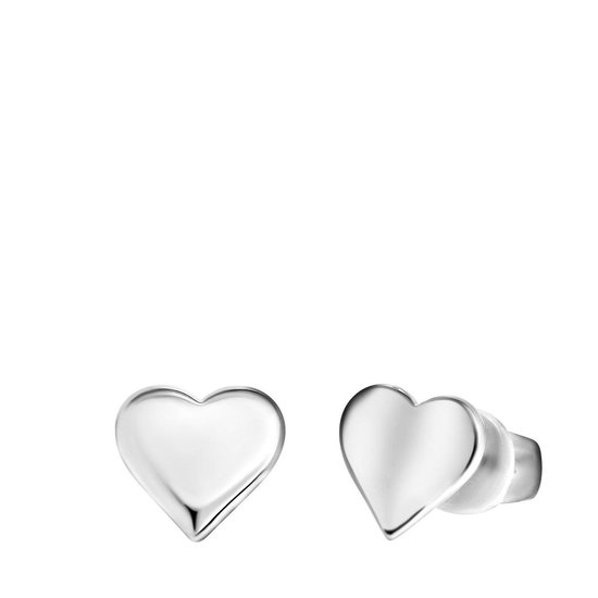 Zilveren kinderoorbellen hart | bol.com