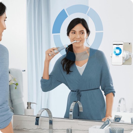 Oral-B Genius 8900 - Elektrische Tandenborstel Duoverpakking - Wit - Oral B
