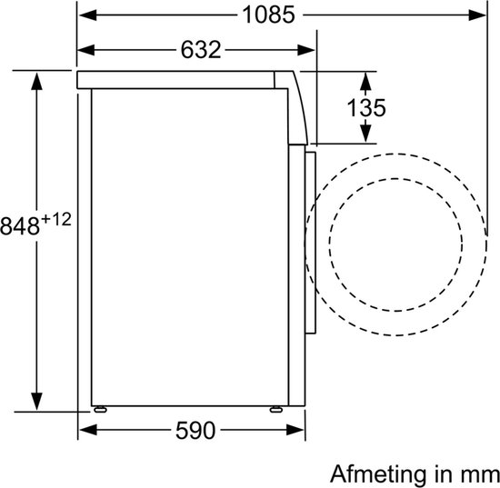 uitgebreid Oorzaak Stam Siemens WM16Y742FG iQ800 - Wasmachine - NL/FR | bol.com