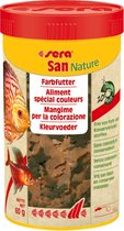 Sera San nature 250ml kleurvoeder vlokken zonder bewaarmiddelen