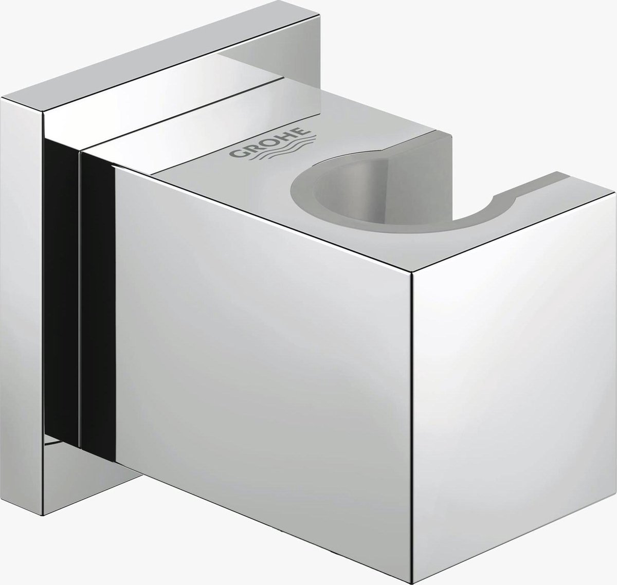GROHE Euphoria Cube wanddouchehouder - niet verstelbaar - chroom - 27693000