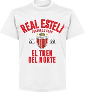 Real Esteli Established T-shirt - Wit - XS