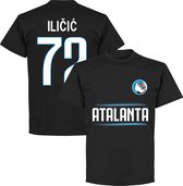 Atalanta Bergamo Ilici 72 Team T-shirt - Zwart - 4XL