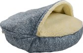 Snoozer Cozy Cave Large - Palmer Indigo - Show Dog