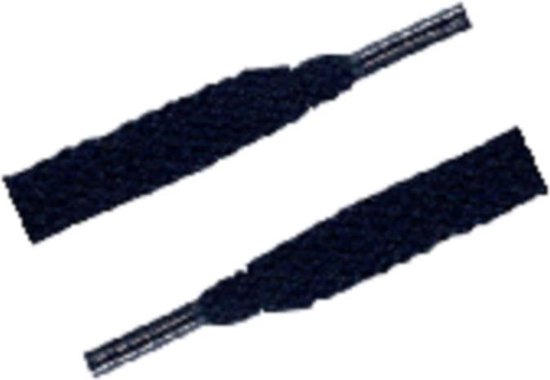 Cordial - schoenveters - donkerblauw plat - veterlengte 150 cm 7-9 gaatjes