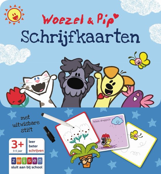 Scharnier trompet Om te mediteren Zwijsen Woezel & Pip schrijfkaarten | Games | bol.com