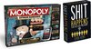 Afbeelding van het spelletje Spelvoordeelset Monopoly Extreem Bankieren - Bordspel & Shit Happens 18+ Kaartspel
