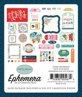 Carta Bella: Pack Your Bags Ephemera die cut (CBPYB86024)