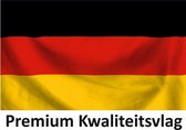 Duitse Vlag Duitsland 100x150cm Premium - Kwaliteitsvlag - Geschikt voor buiten