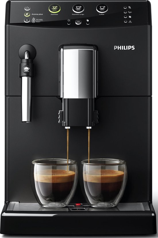 Activeren Kameel vergeetachtig Philips 3000 Serie HD8827/01 - Espressomachine - Zwart | bol.com