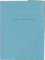 Kangaro dossiermap - folio - 240 grams recycled karton - blauw - 210404