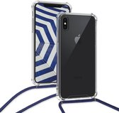 Telefoonhoes met koord voor Apple iPhone XS telefoontasje crossbody