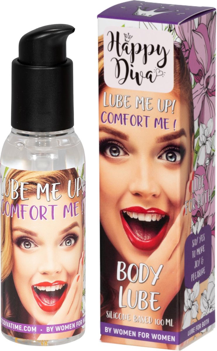 Goedkoopste Happy Diva - Lube Me Up! Siliconen Glijmiddel 100ml