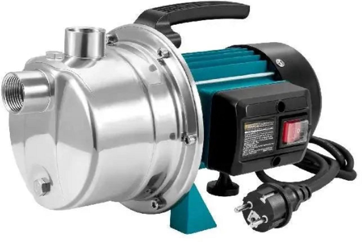 Ondiepe putpomp - Rioolpomp - Tuin waterstraalpomp - voor irrigatie, wateroverdracht, huishoudelijk - 800W - 2900 TPM - 3700L/u Debiet