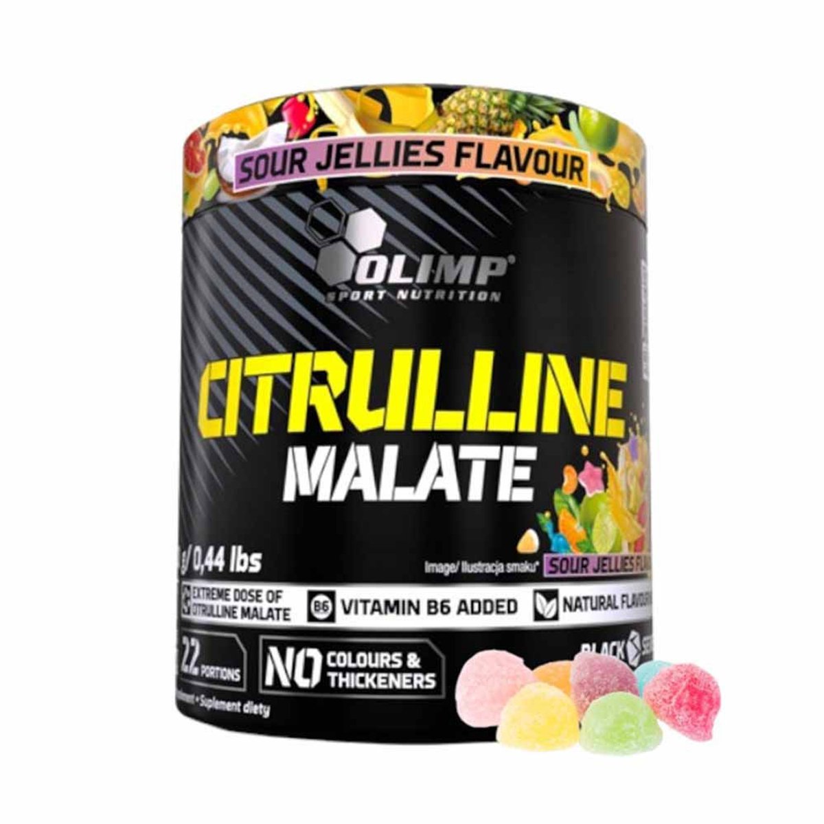 Goedkoopste Citrulline Malate 200gr Sour Jellies