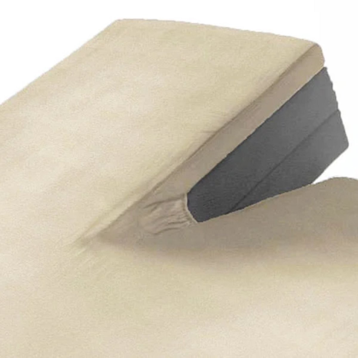 Beau Maison Split Topper Jersey Hoeslaken Zand 160x200/220 cm + 15 cm