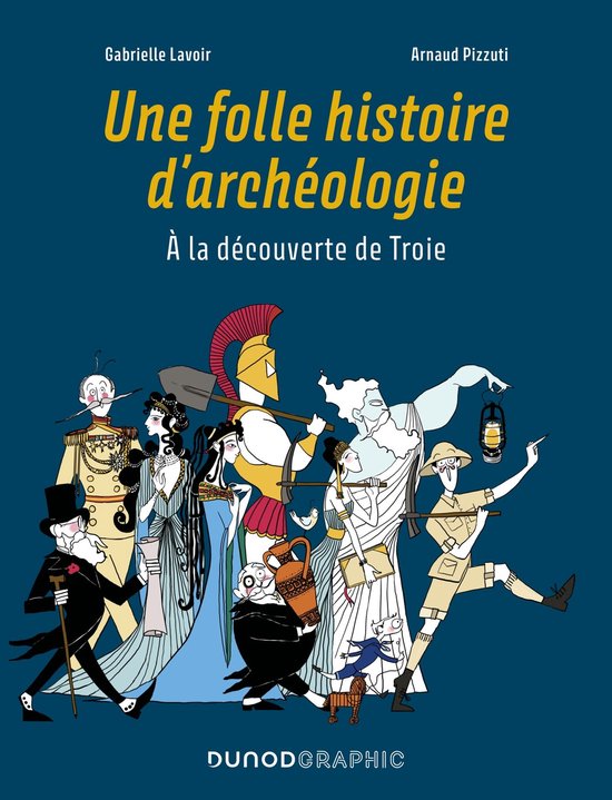 Une folle histoire d'archéologie - cover