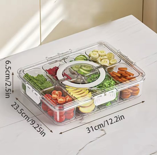 Snack Lunch Box Van Roestvrij Staal