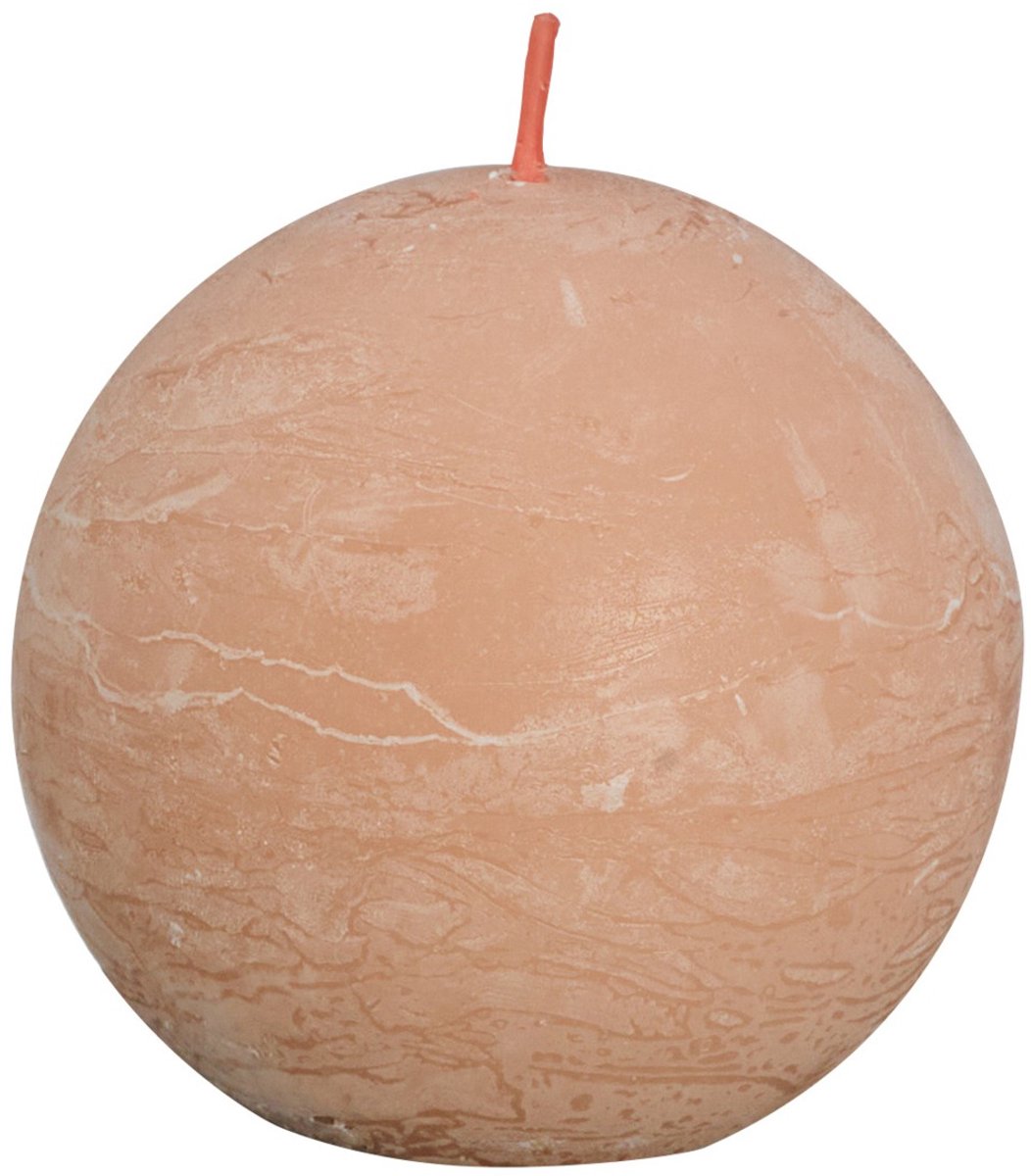 Bolsius - Rustiek bolkaars - Ø76mm - Misty Pink