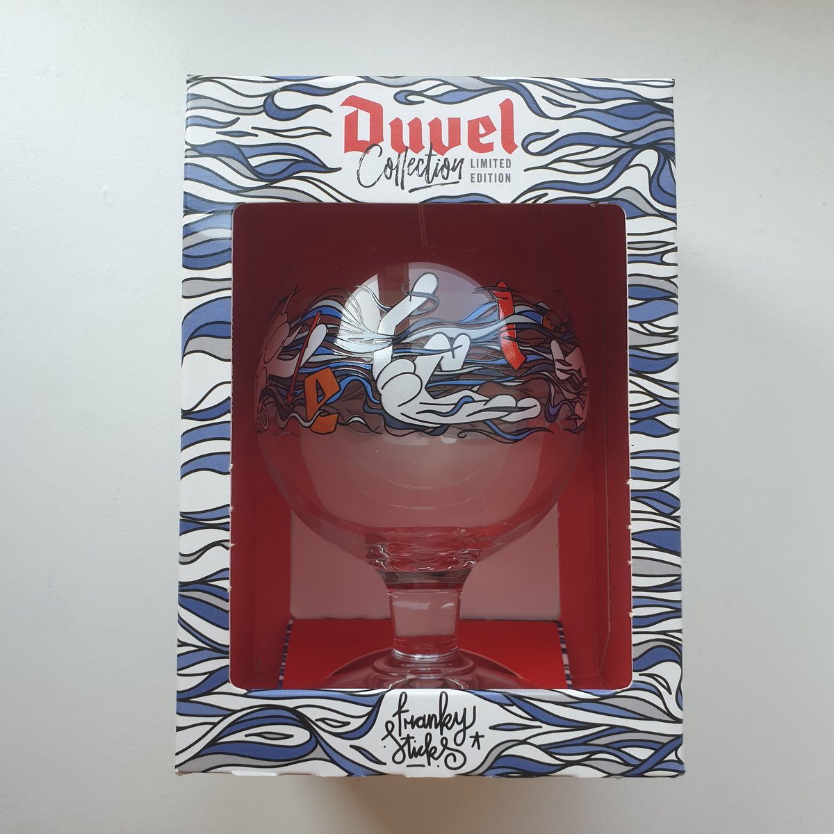 Duvel Glas Limited Edition Collection Franky Sticks 2022