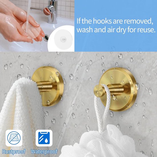 Rvs 304 Nickle Geborsteld Vacuüm Zuignap Haken Douche Haak Muur Haak Verwijderba