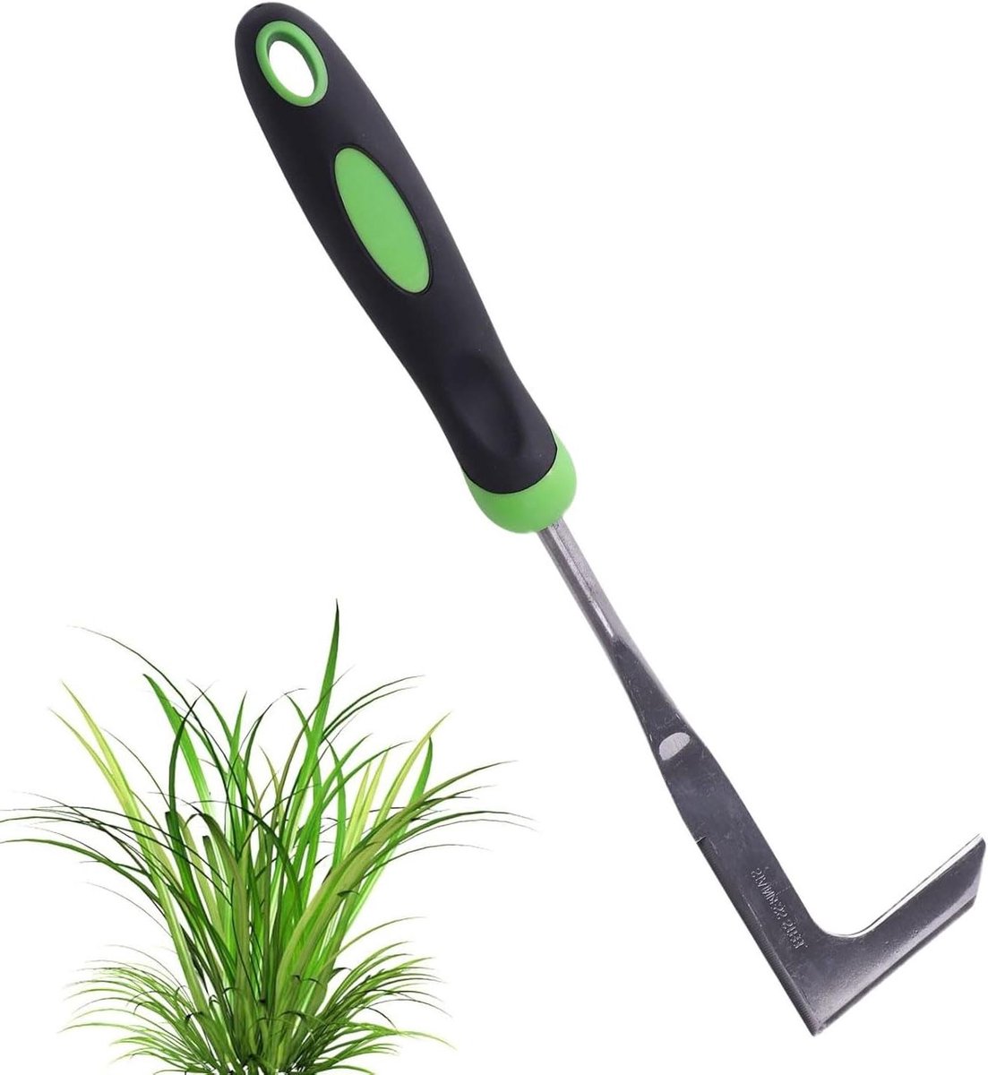 Allecto Plus - Voegenkrabber met kunststof handgreep voor effectief verwijderen van mos en onkruid in plaatvoegen - Tuin onkruidsteker met ergonomische handgreep (335 cm)