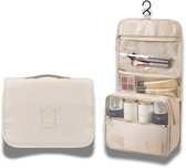 Toilettas Luxe Hangend – Waterdicht & Opvouwbaar – Unisex Reistas met Klittenband – Compact & Lichtgewicht – Ideaal voor Vakantie & Sport