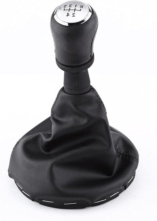 5/6 Speed Universele R PU Lederen Versnellingspookknop Handmatige Auto Versnellingspookkop Schakelvervangingsknop Aangepaste Schakelkop kopen vanaf een prijs van 3.56