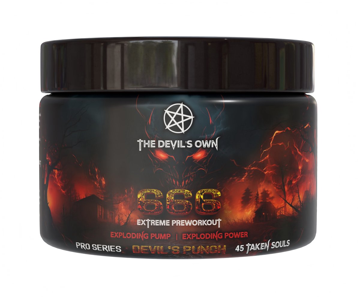 Goedkoopste The Devil's Own Pre Workout 666 | 45 doseringen | Devil's Punch | Nutriworld