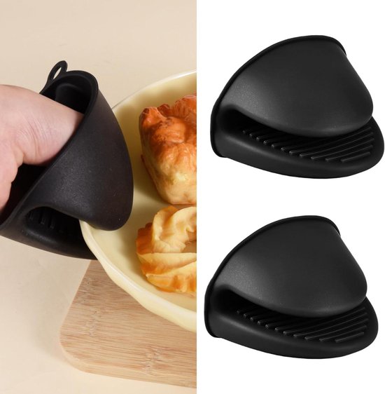 wahoo Professionele vloeibare siliconen ovenwanten handschoenen, hittebestendige handschoenen voor koken, bakken, CoralAir Liner, 30 cm, wit, medium