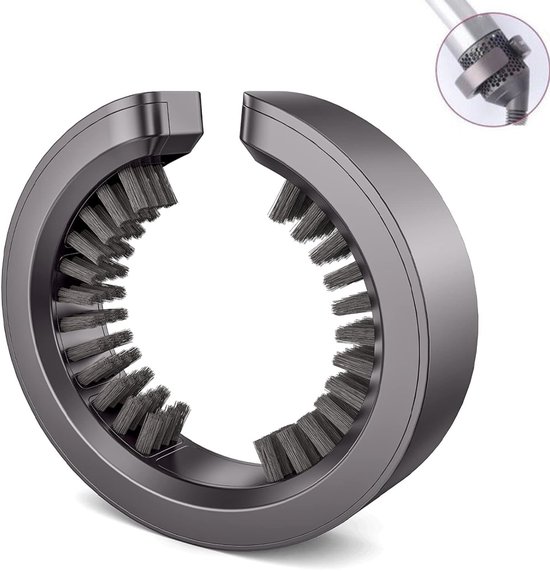 Filter Reinigingsborstel Geschikt Voor Dyson – Zachte reinigingsaccessoires Geschikt Voor Dyson haarstyler-opzetstukken – Grijs