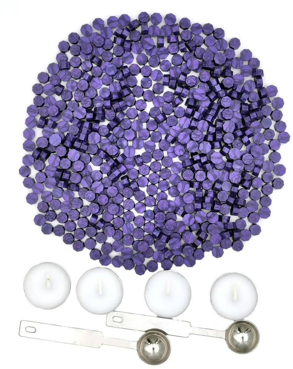 Sceau De Cire à Cacheter Octogonal - Perles De Cire, Adhésifs