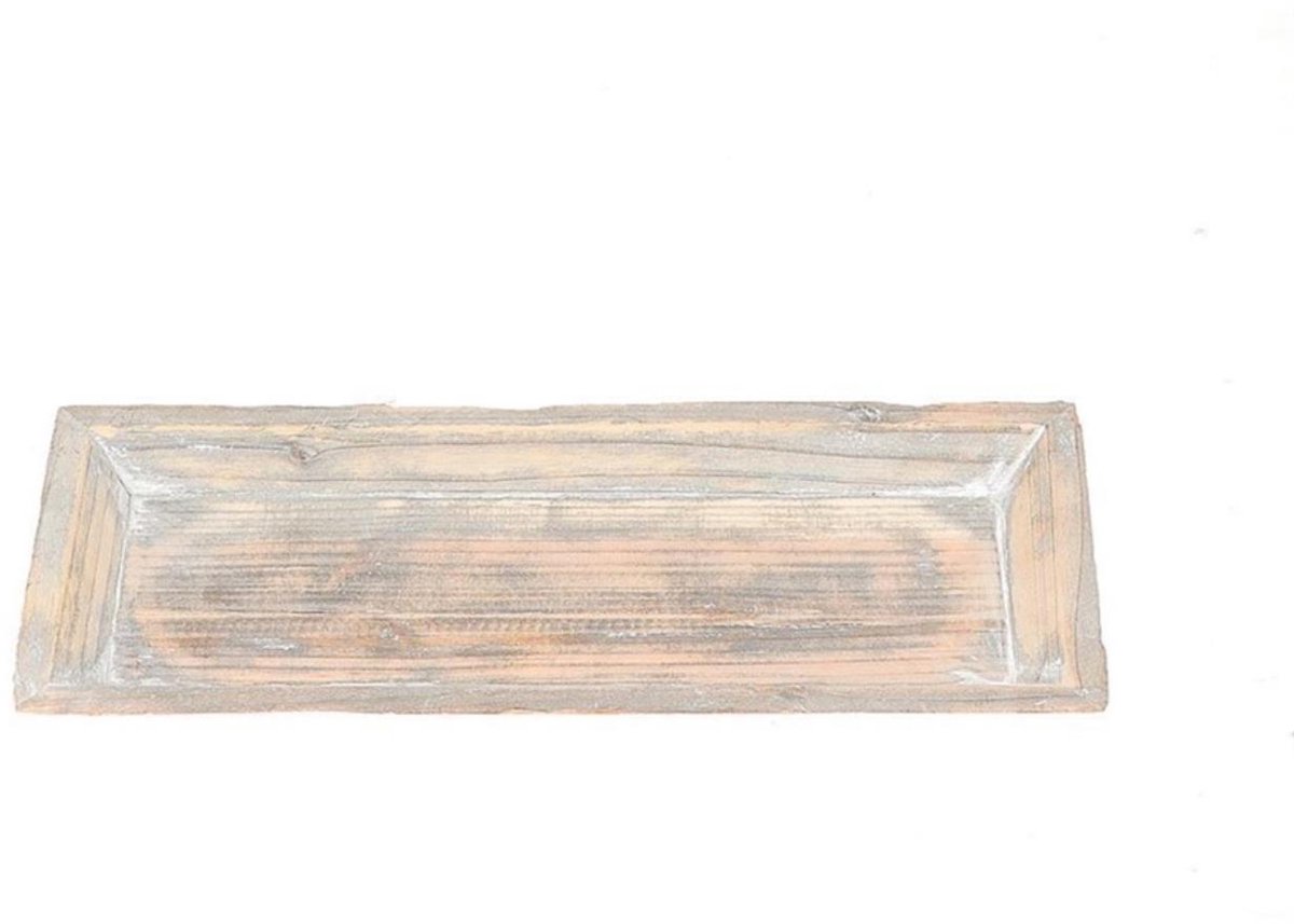Decotray grey wash 39x16x3cm