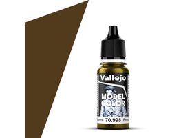 Vallejo Hobbyverf Acrylverf - 70998 Model Color Bronze - Acryl Verf flesje - 17 ml