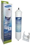 Samsung extern inbouw koelkastwaterfilter DA29-10105J met een witte clip.