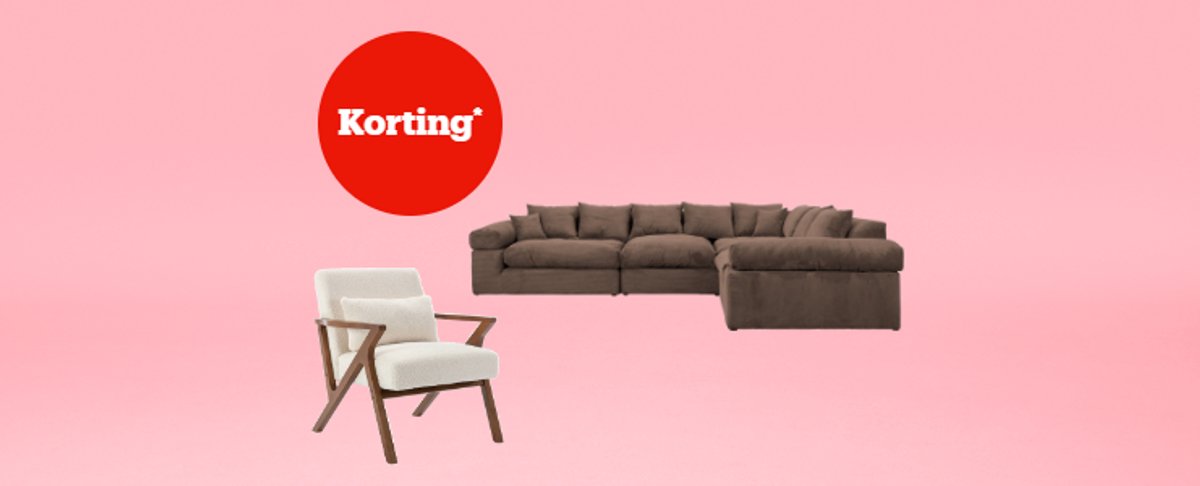 Korting* op banken