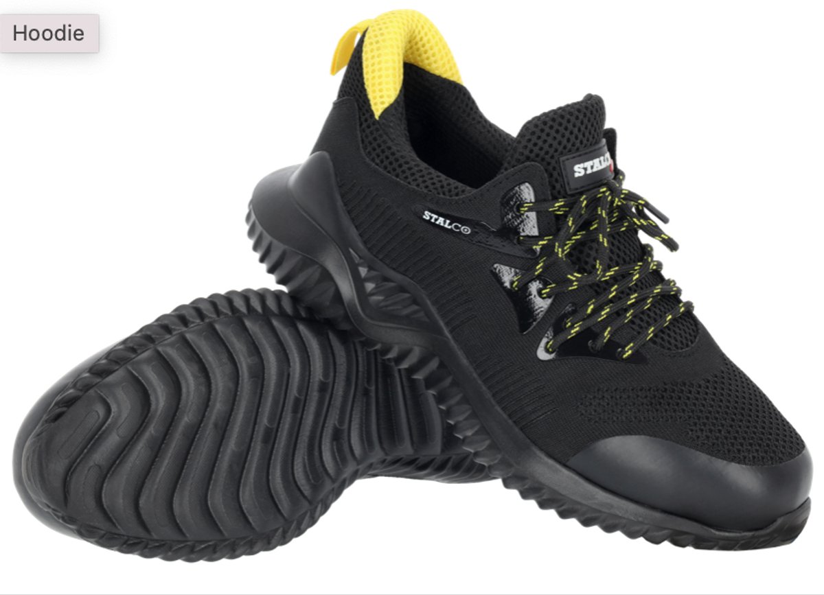 Stalco Tomas OB Werkschoenen – Lichtgewicht & Ademend – Antislip Zool – SRA Gecertificeerd – Maat 45