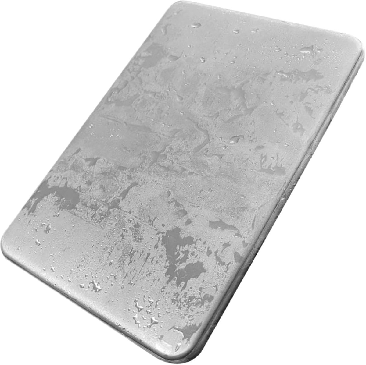 Roestvrijstalen Ijsblokjes - Herbruikbaar Ijspak - Langdurige Koeling - Geen Water Nodig - 10 x 9.9 cm - Zilver