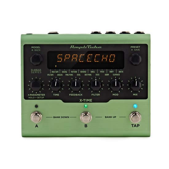 IK Multimedia X-Time effectpedaal met audio-interface